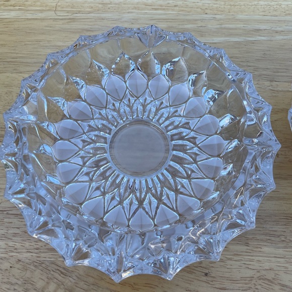 Vintage Fostoria Grandaddy Crystal Ash Trays. - Picture 10 of 11